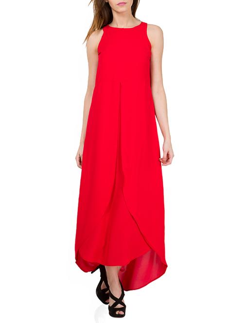 solid red dress - 11741888 - Very Small Image - 1