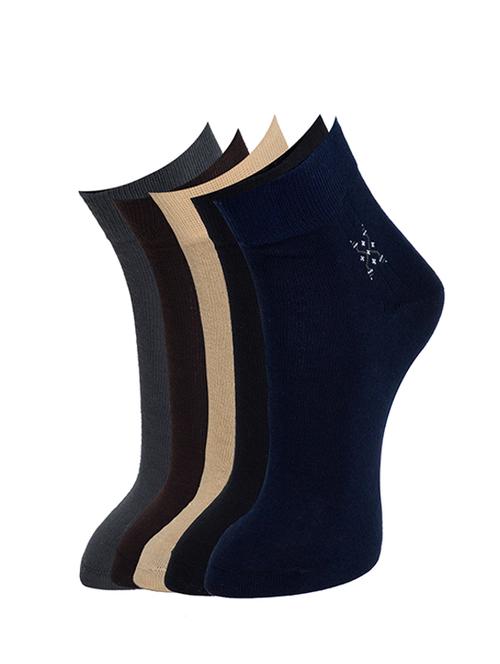 multi colored cotton sock (set of 5) - 11747781 - Very Small Image - 1