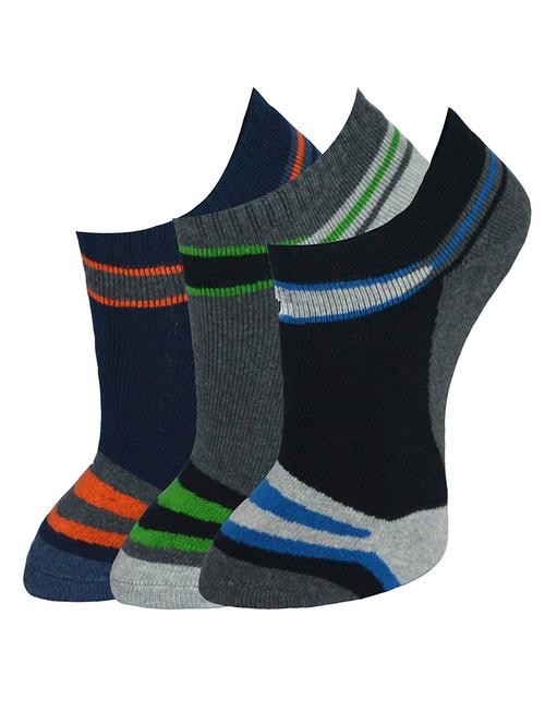 multi colored cotton sock (set of 3) - 11747795 - Very Small Image - 1