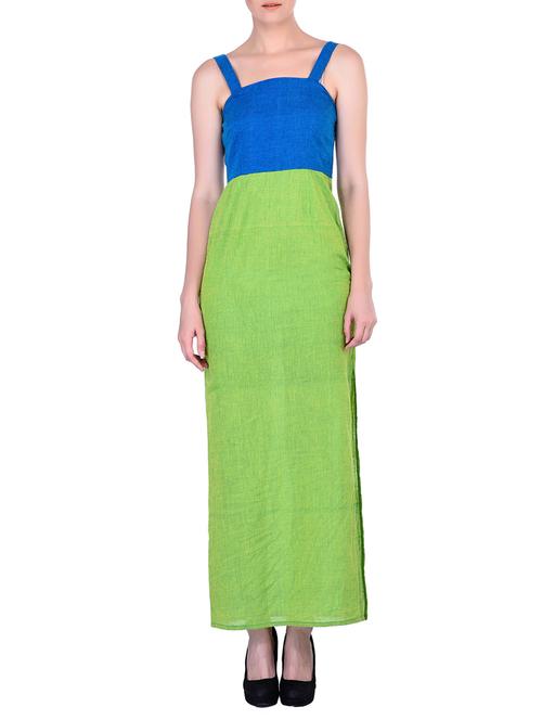 green cotton dress - 11759760 - Very Small Image - 1