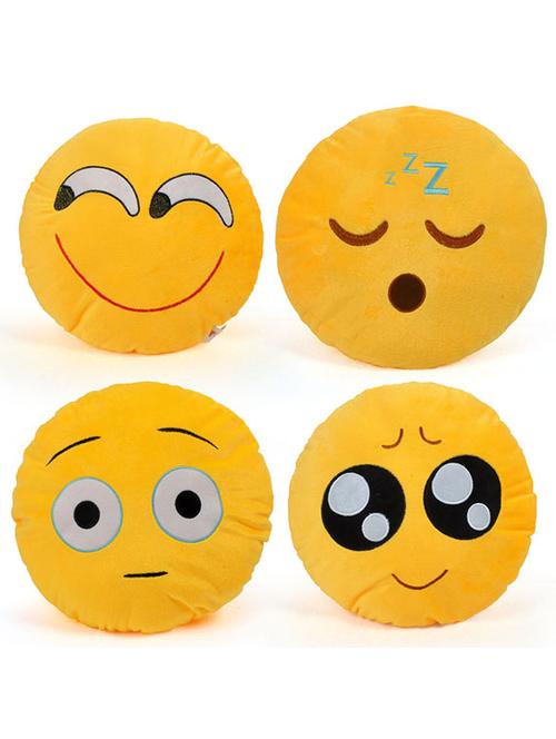 yellow filled cushion set - 11768873 - Very Small Image - 1