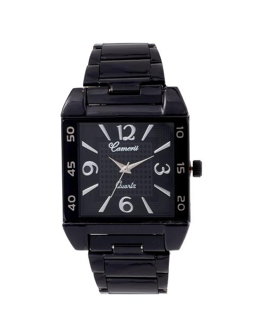 camerii elegance black dail wrist watch  for men wm198 - 11779352 - Very Small Image - 1