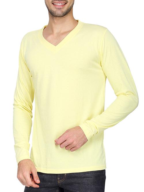 yellow cotton tshirt - 11782161 - Very Small Image - 1