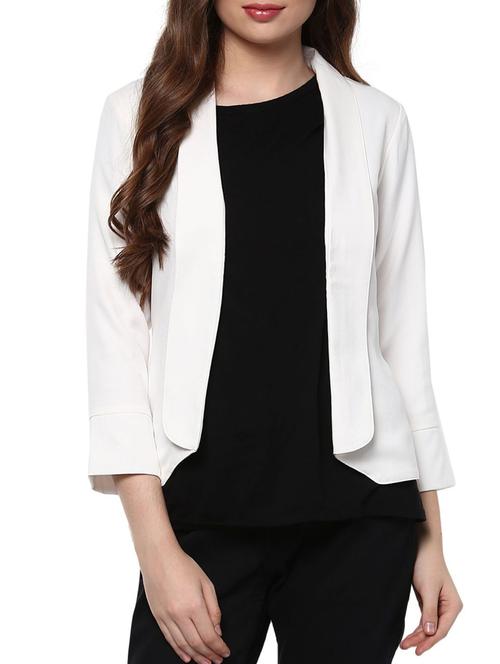 solid white blazer - 11785142 - Very Small Image - 1