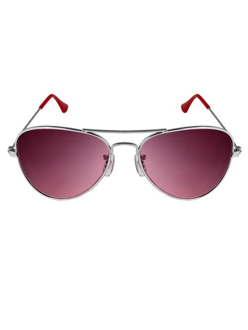 red polycarbonate aviator men sunglass - 11787080 - Very Small Image - 1