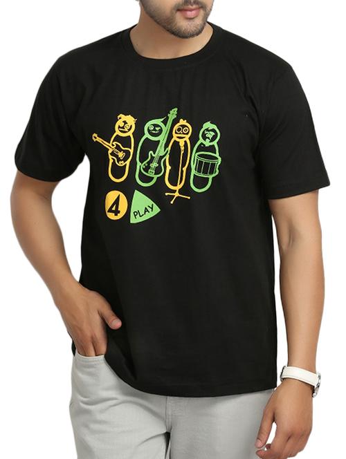 black cotton tshirt - 11789198 - Very Small Image - 1
