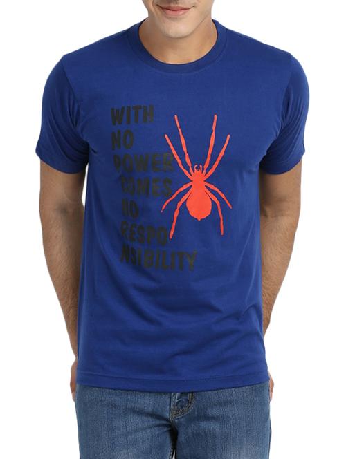 blue cotton tshirt - 11789223 - Very Small Image - 1