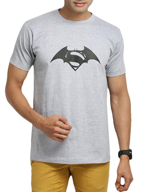 grey cotton t-shirt - 11789225 - Very Small Image - 1
