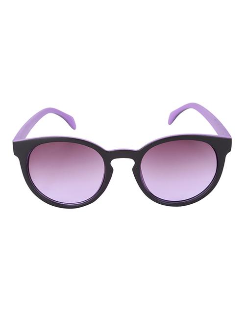 black  full framed oval sunglasses - 1180131 - Very Small Image - 1