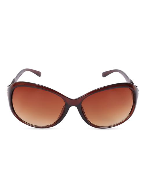 brown  full framed bug eye sunglasses - 1180153 - Very Small Image - 1