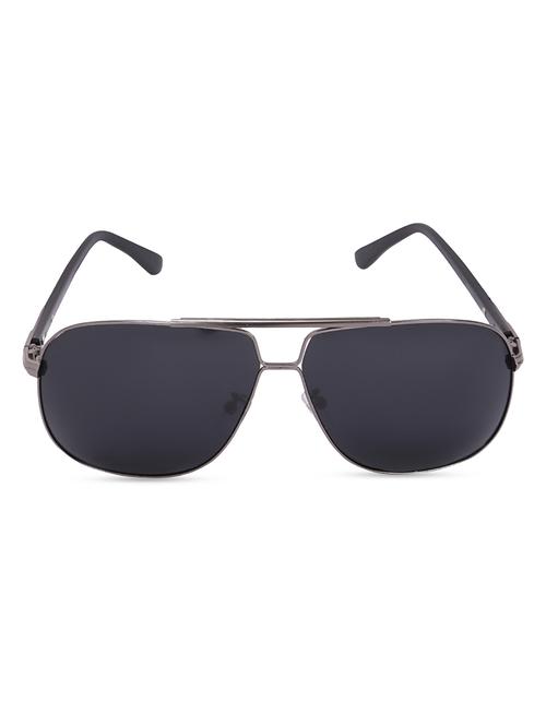 black  metallic aviator sunglasses - 1180234 - Very Small Image - 1