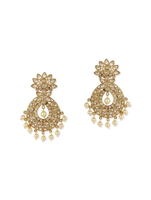 golden drop earrings - 11807450 - Very Small Image - 1