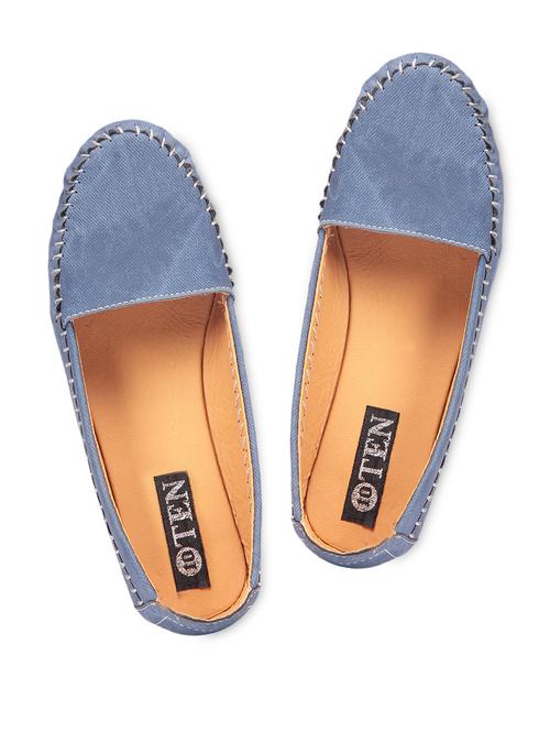 Blue denim loafers - 1180877 - Very Small Image - 1