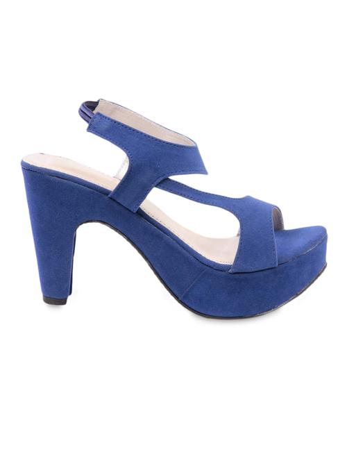 Blue suede sandals - 1180943 - Very Small Image - 1