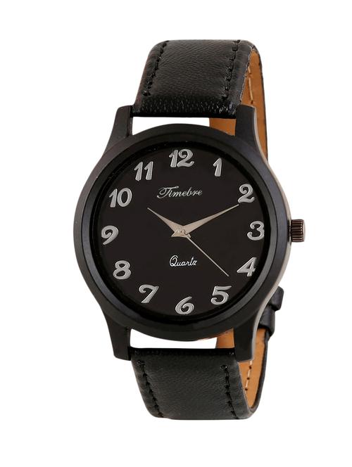 timebre grubby black men casual analog watch - 11809678 - Very Small Image - 1