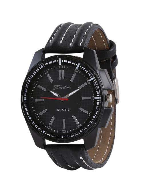 timebre men's black analog watch - 11809693 - Very Small Image - 1