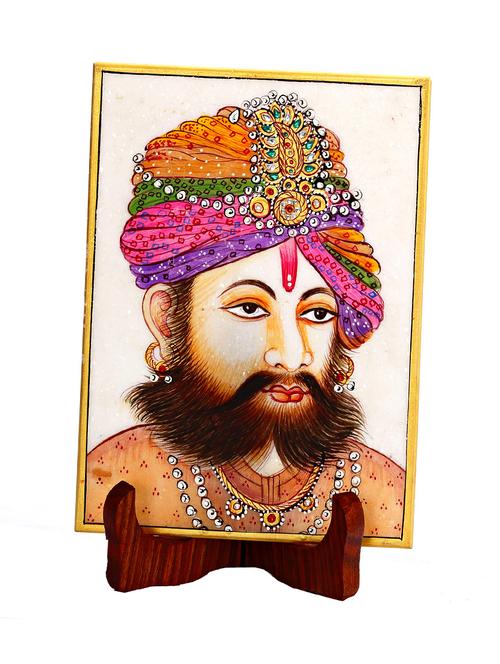 multicolored square decorative marble plate - 1181064 - Very Small Image - 1