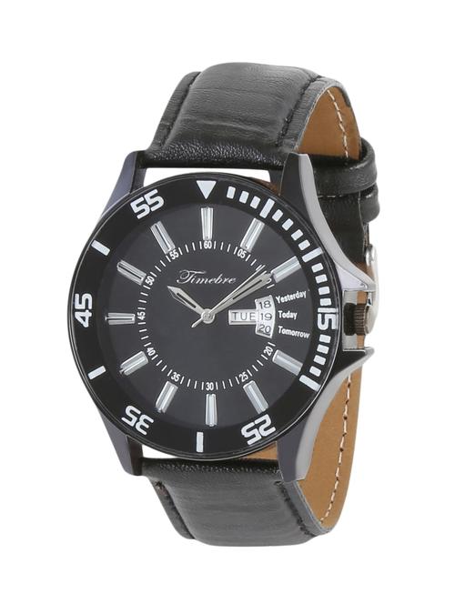 timebre men time&date black casual watch - 11817239 - Very Small Image - 1