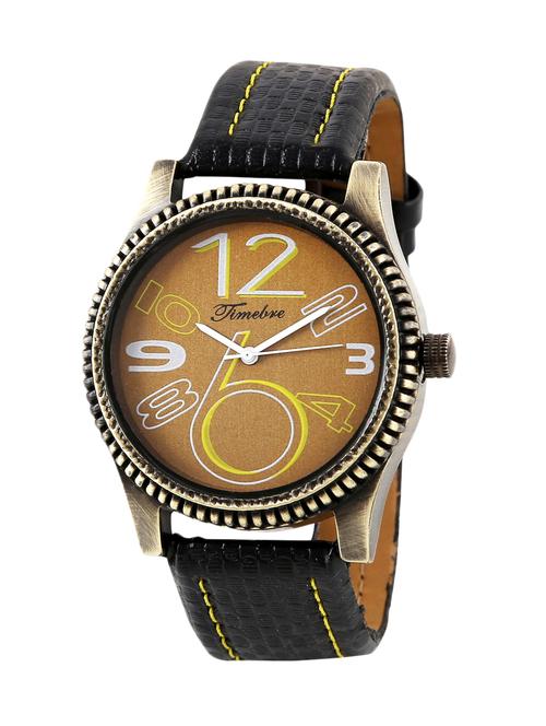 timebre cinnamon bronze men's casual analog  watch - 11817292 - Very Small Image - 1