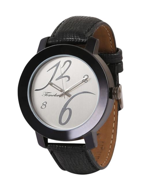 timebre men silver black analog watch - 11817322 - Very Small Image - 1