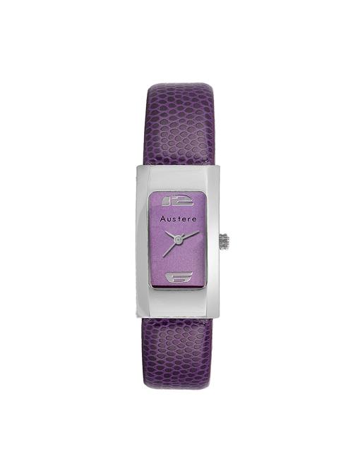 purple rectangle dial wrist watch - 11818097 - Very Small Image - 1