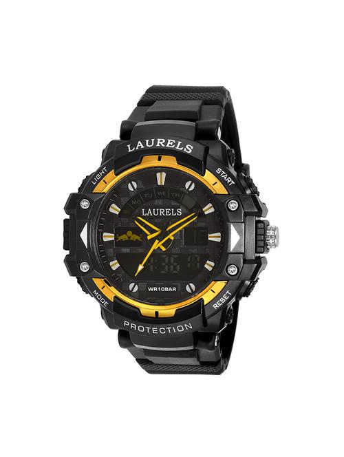 silicone strap digital and analog watch-(lo-digi-iv-0602) - 11818531 - Very Small Image - 1