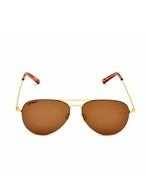brown metal aviator men sunglass - 11820855 - Very Small Image - 1
