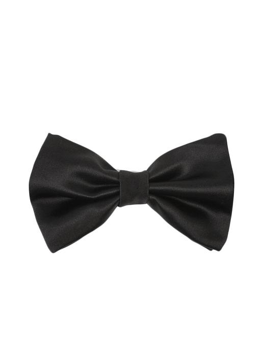 black  polyster bow ty - 11823088 - Very Small Image - 1