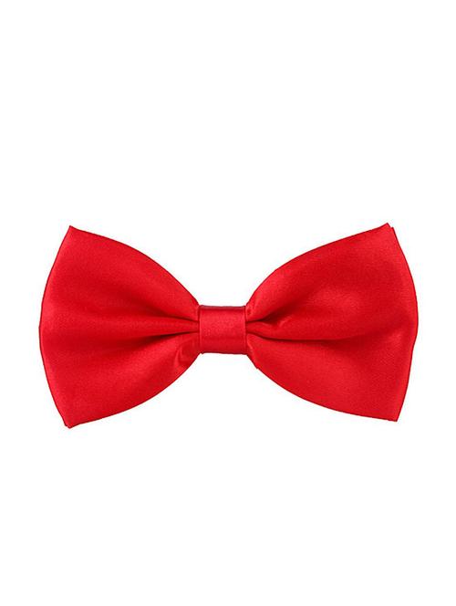 red polyster bow ty - 11823091 - Very Small Image - 1
