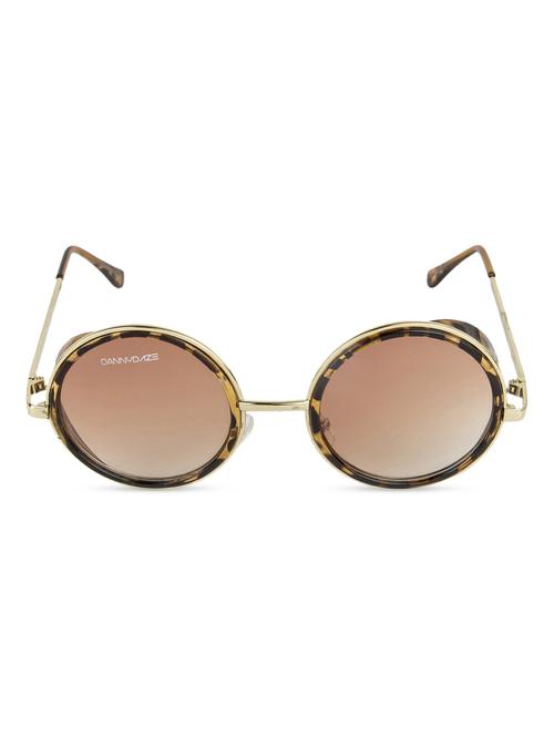 yellow round full frame sunglasses - 1182408 - Very Small Image - 1