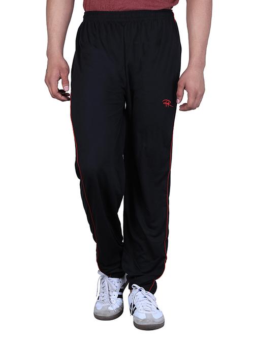 black rayon track pant - 11825587 - Very Small Image - 1