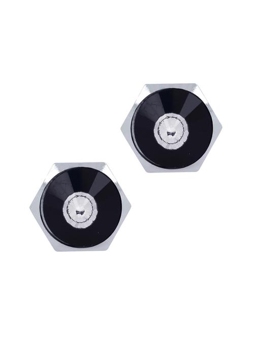 black metal cufflink - 11827699 - Very Small Image - 1