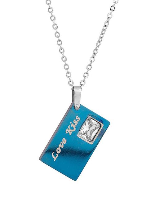blue tone chain pendant - 11831261 - Very Small Image - 1
