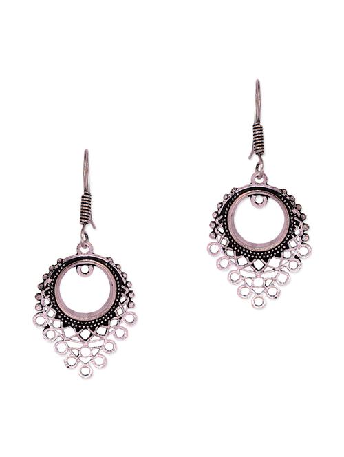 silver metal dangle earring - 11831811 - Very Small Image - 1