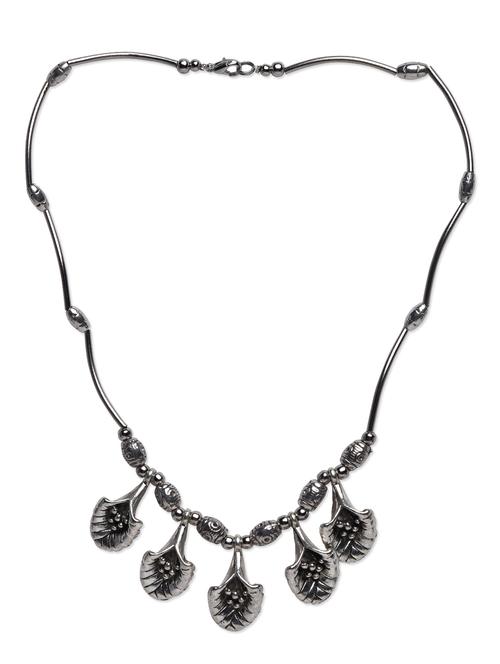 silver metallic pendant necklace - 1185470 - Very Small Image - 1