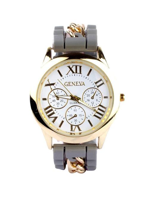 grey nylon strap wrist watch - 11869308 - Very Small Image - 1