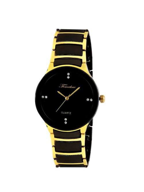 timebre men  magnificent black luxurious analog watch - 11871709 - Very Small Image - 1