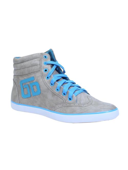 blue leather sneaker - 11871891 - Very Small Image - 1
