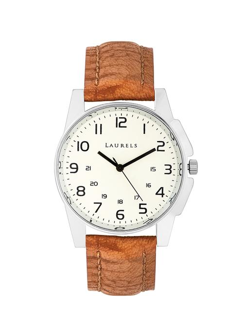 laurels hamilton analog ivory dial men's watch - ll-hm-0109 - 11873875 - Very Small Image - 1