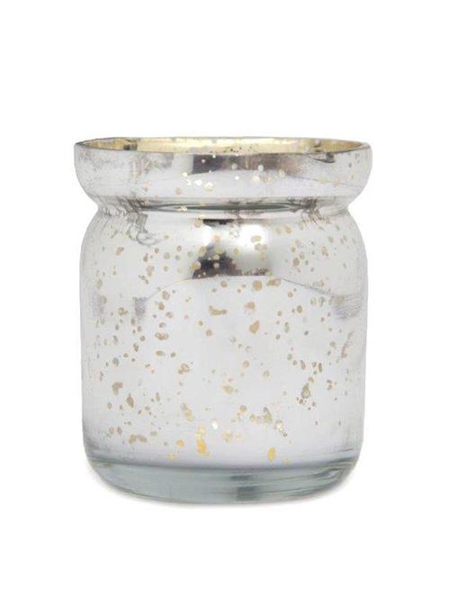 antique silver glass t-light holder - 11899920 - Very Small Image - 1