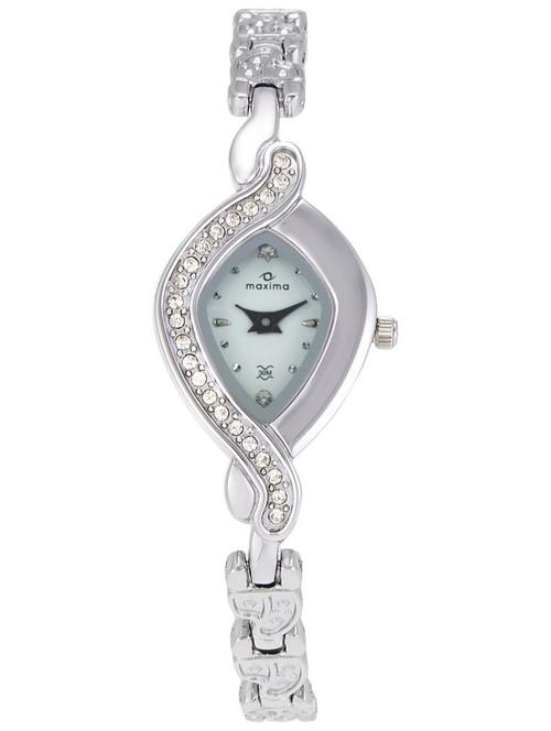 maxima white analog watch for women - 11902811 - Very Small Image - 1