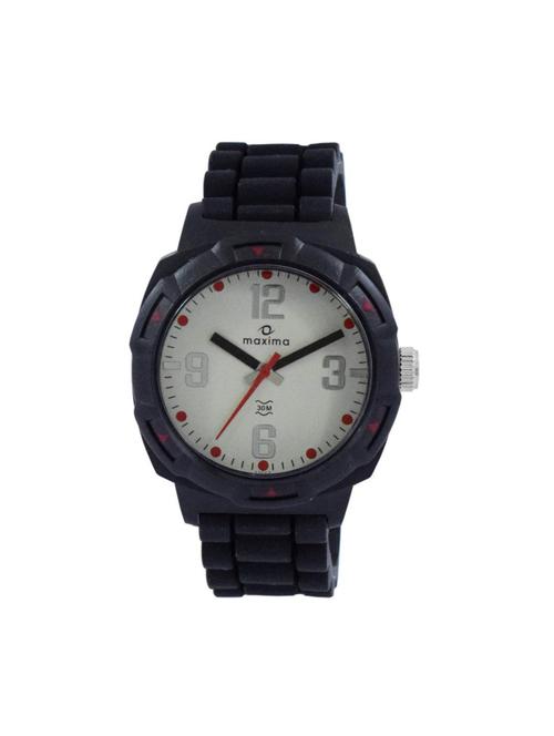 maxima white analog watch for men - 11903988 - Very Small Image - 1