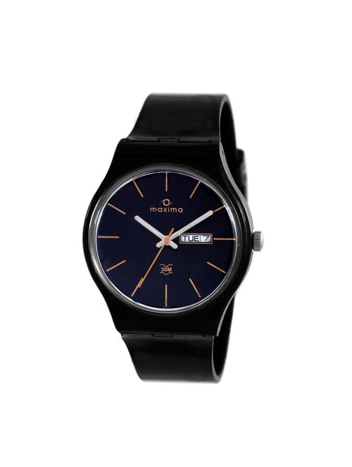 black polyester analog watch - 11904622 - Very Small Image - 1