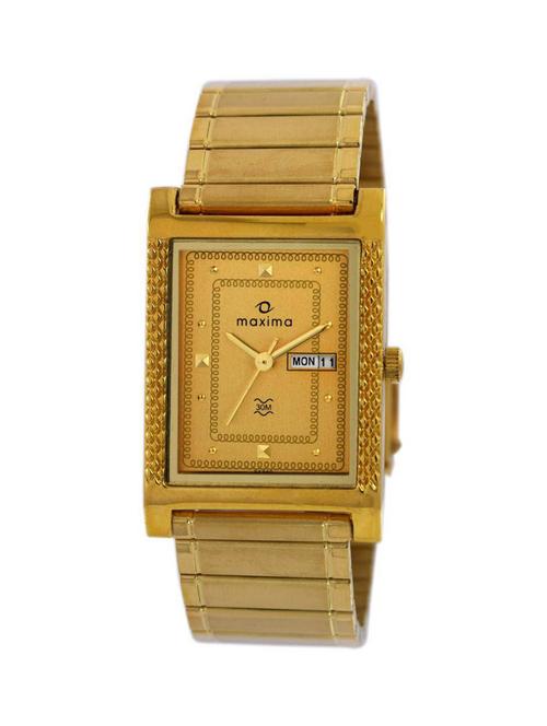 metal strap analog watch - 22240cmgy - 11904751 - Very Small Image - 1