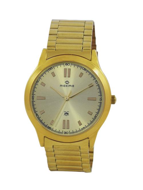 gold stainless steel wrist watch - 11904834 - Very Small Image - 1