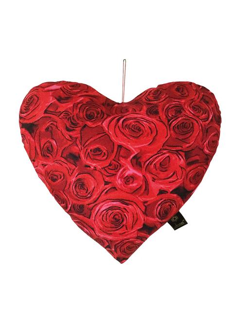 red polyester set of 2  filled cushion - 11911948 - Very Small Image - 1