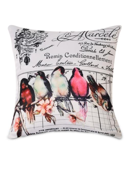 bird pattern print cushion cover - 1191197 - Very Small Image - 1