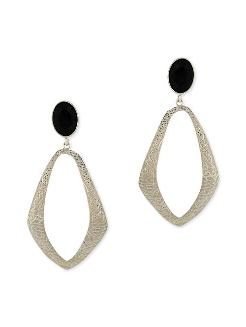 black metal drop earring - 11915411 - Very Small Image - 1