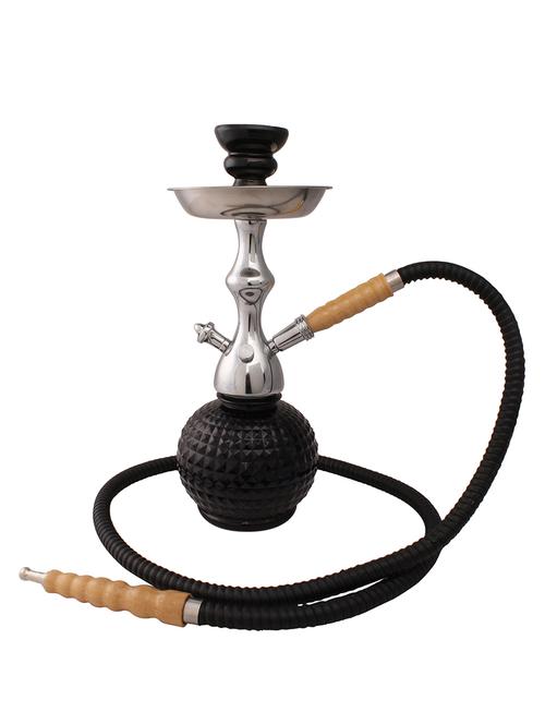 al-jazeera power house petite hookah (black) - ajh-102 - 11916429 - Very Small Image - 1