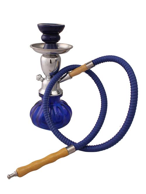 al-jazeera mini matki hookah 2 (blue) - ajh-120 - 11916447 - Very Small Image - 1